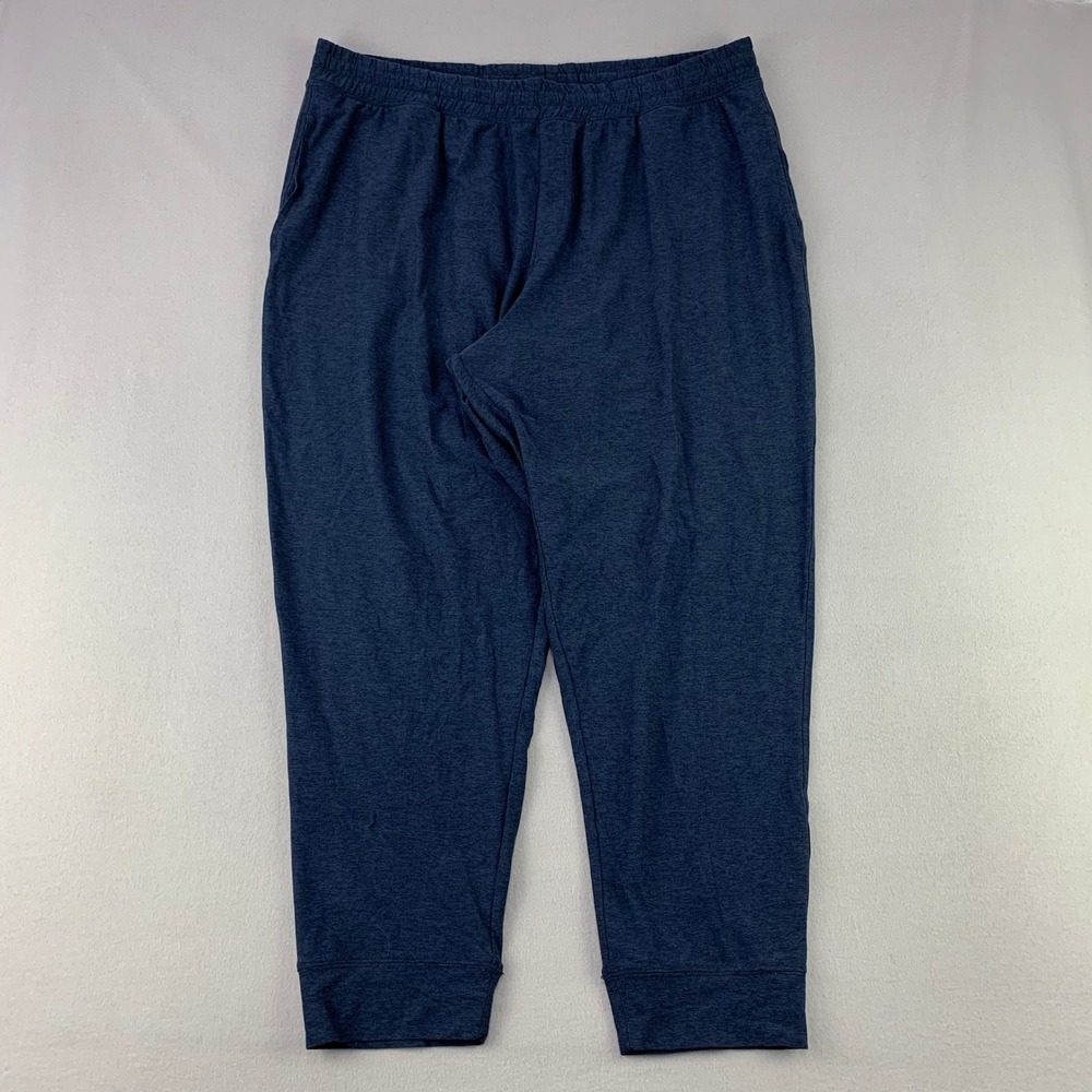 Peloton Joggers Mens XXL Blue Athletic Pants Activewear Drawstring Comfort